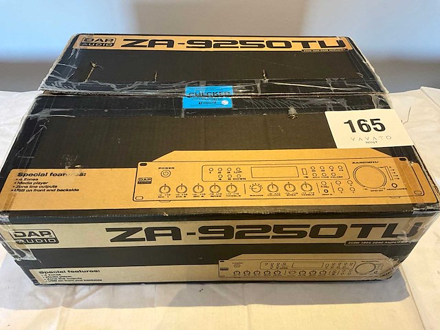 Dap audio za-9250 versterker - afbeelding 2 van  5