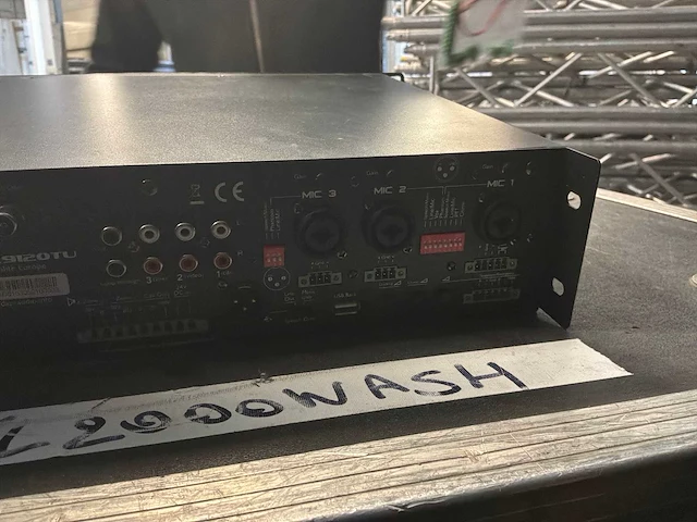 Dap audio za9120tu 100v versterker - afbeelding 4 van  7