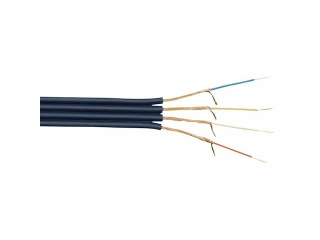 Dap av-84 4-wegs audio-/videokabel asymmetrisch 75 ohm, 100 m op rol - afbeelding 2 van  2