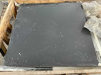 Dark basalt honed 500 natuursteen tuintegels ca.38,88m2 - afbeelding 1 van  4
