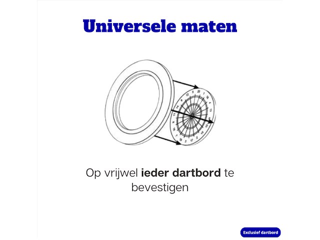 Dartboard surround - verlichting led - afbeelding 4 van  8