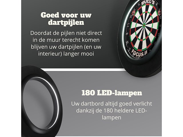 Dartboard surround - verlichting led - afbeelding 7 van  8