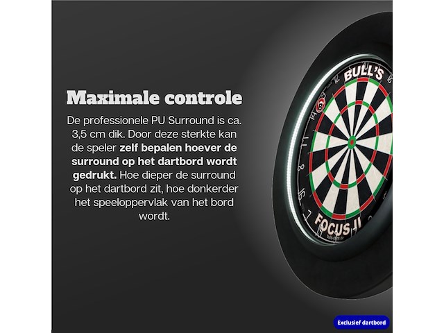 Dartboard surround - verlichting led - afbeelding 8 van  8