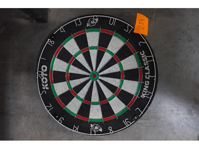 Dartbord king classic - afbeelding 1 van  1