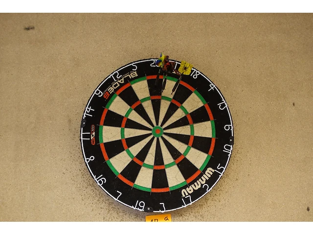 Dartbord & mat - afbeelding 3 van  4