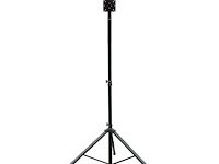 Dartbordstandaard - grand slam - verstelbaar - tri-pod - zwart - staal - afbeelding 2 van  2