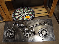 Dartsblok en kapstok - afbeelding 1 van  3