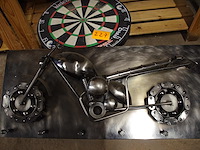 Dartsblok en kapstok - afbeelding 3 van  3