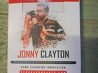 Dartspijlen nieuw in doos jonny clayton 24 gr - afbeelding 2 van  3