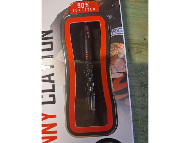 Dartspijlen nieuw in doos jonny clayton 24 gr - afbeelding 3 van  3