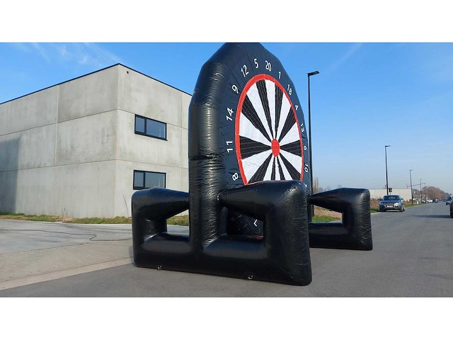 Dartsspel - springkussen - afbeelding 2 van  4