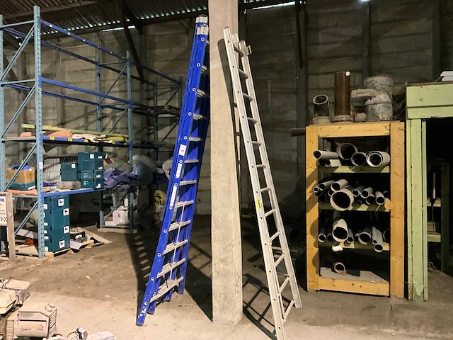 Das 3 delige schuifladder - afbeelding 1 van  4