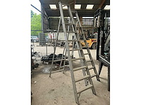 Das aluminium trapladder (2x) - afbeelding 2 van  7