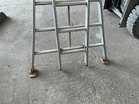Das atlas 2x12 schuifladder - afbeelding 2 van  4