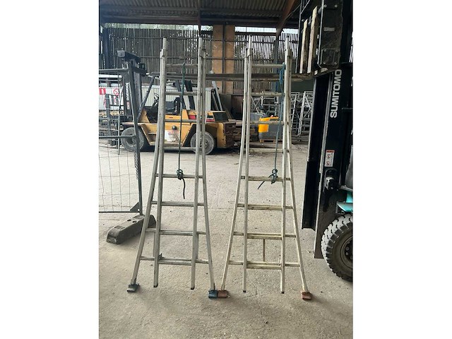 Das atlas 2x8 schuifladder (2x) - afbeelding 1 van  7