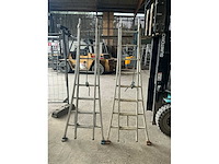 Das atlas 2x8 schuifladder (2x) - afbeelding 1 van  7