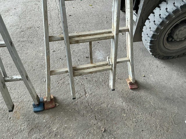Das atlas 2x8 schuifladder (2x) - afbeelding 3 van  7