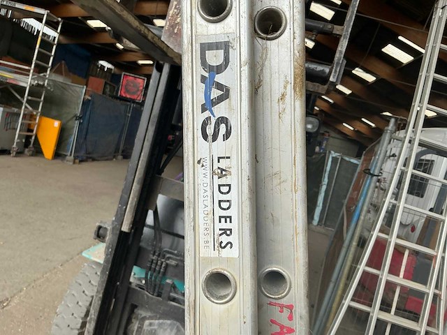 Das atlas 2x8 schuifladder (2x) - afbeelding 7 van  7
