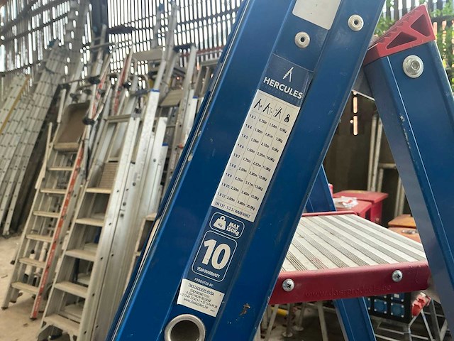 Das hercules aluminium trapladder - afbeelding 4 van  4