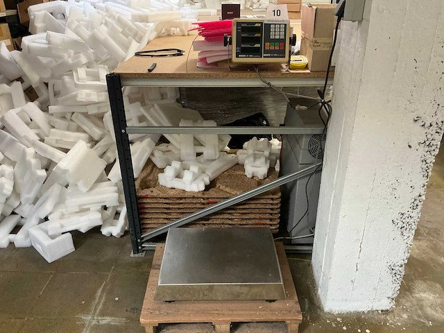 Dasics hs-m3000c digitale vloerweegschaal - afbeelding 1 van  1