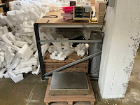 Dasics hs-m3000c digitale vloerweegschaal