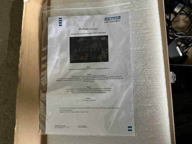 Dateq spl-d3mk2 db-meter set - afbeelding 3 van  3