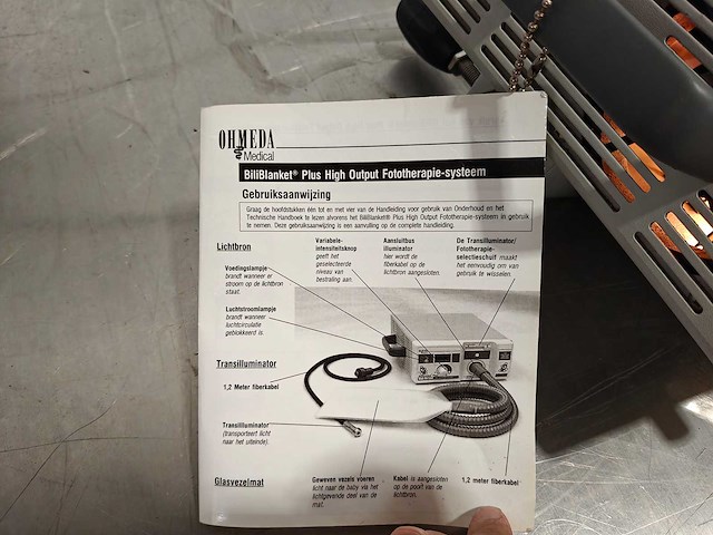 Datex ohmeda - biliblanket plus – phototherapy system - afbeelding 5 van  8