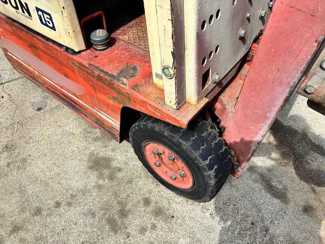 Datsun/ nissan ma01 elektrische vorkheftruck - 1,35 ton – 24v - functioneel - afbeelding 4 van  21