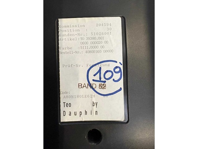 Dauphin - ontvangststoel - waiting room chair (2x) - afbeelding 5 van  5