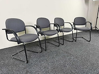 Dauphin - slede - vergaderstoelen (12x) - afbeelding 2 van  6