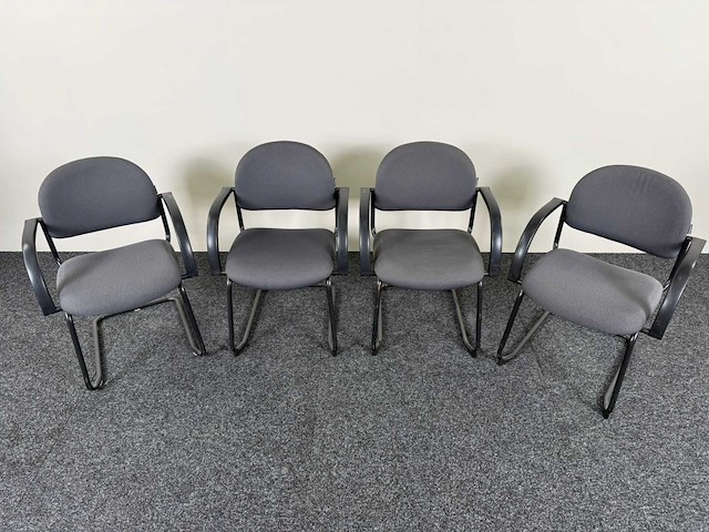 Dauphin - slede - vergaderstoelen (12x) - afbeelding 1 van  6