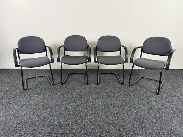 Dauphin - slede - vergaderstoelen (4x) - afbeelding 4 van  6