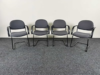 Dauphin - slede - vergaderstoelen (4x) - afbeelding 4 van  6