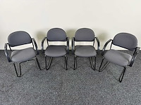 Dauphin - slede - vergadertafel (4x) - afbeelding 1 van  6