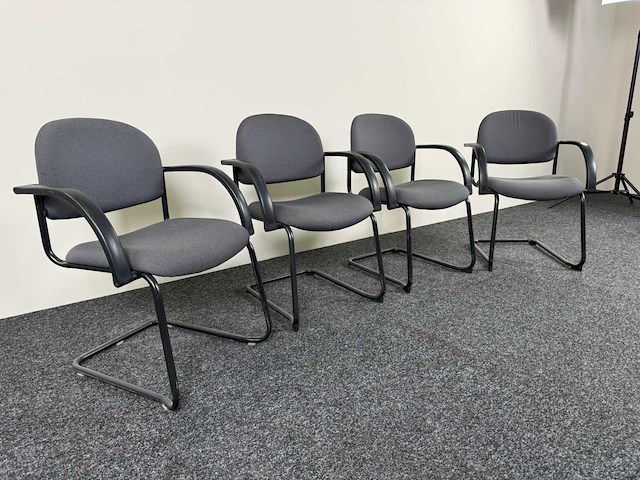 Dauphin - slede - vergadertafel (4x) - afbeelding 2 van  6