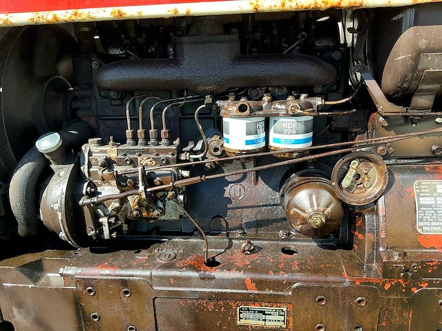 David brown 1210 oldtimer tractor - afbeelding 5 van  10