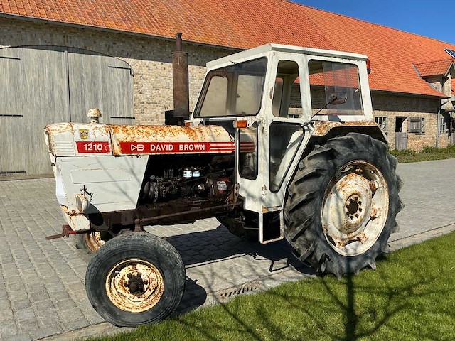 David brown 1210 oldtimer tractor - afbeelding 1 van  10