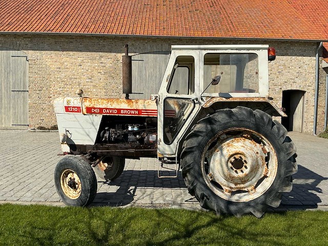 David brown 1210 oldtimer tractor - afbeelding 6 van  10