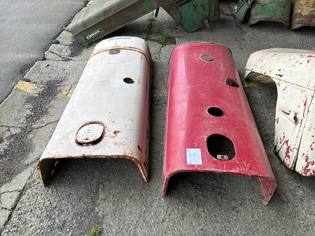 David brown tractor motorkap (2x) - afbeelding 1 van  3