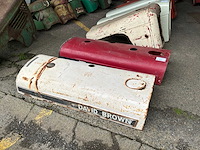 David brown tractor motorkap (2x) - afbeelding 3 van  3
