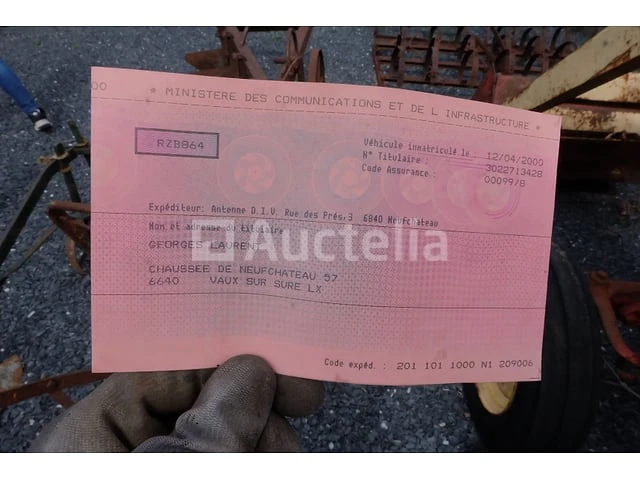 David brown tractor (vin: 950a401320) - afbeelding 10 van  19