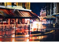 David drebin (1970), 'rain in paris', c-print, n° 5/7 103 x 205 cm. (40.54 x 80.70 in.) - afbeelding 2 van  6
