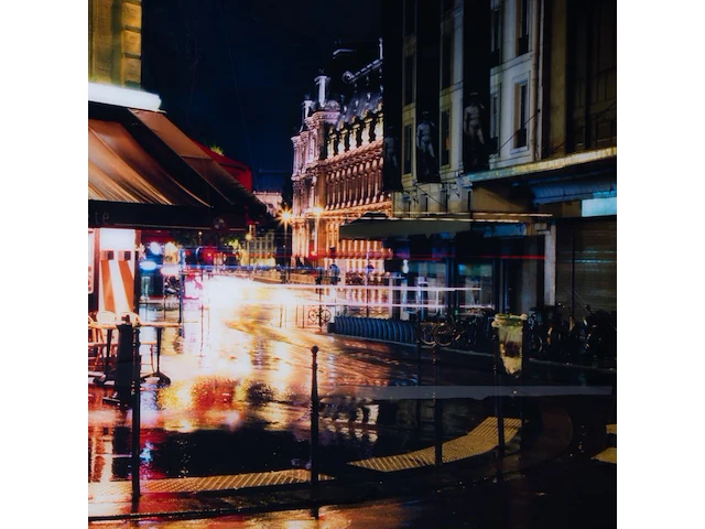 David drebin (1970), 'rain in paris', c-print, n° 5/7 103 x 205 cm. (40.54 x 80.70 in.) - afbeelding 6 van  6