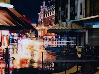 David drebin (1970), 'rain in paris', c-print, n° 5/7 103 x 205 cm. (40.54 x 80.70 in.) - afbeelding 6 van  6