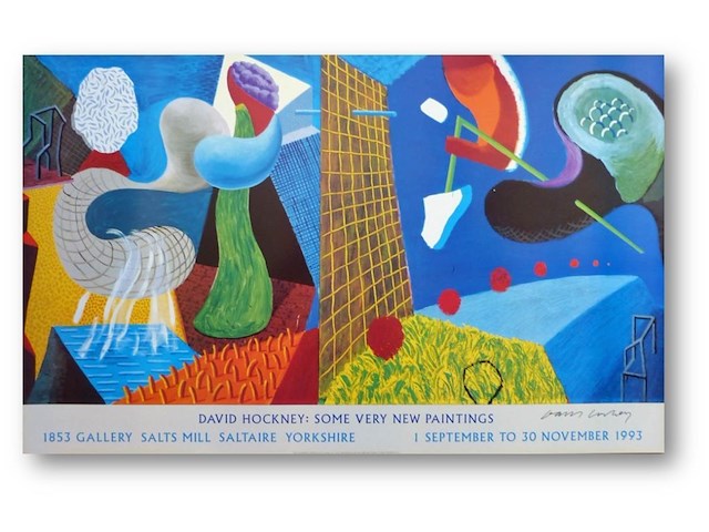 David hockney - gesigneerd - afbeelding 1 van  1