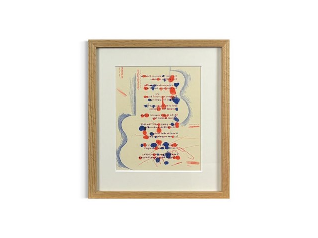 David hockney - lithografie 1977 - afbeelding 1 van  1