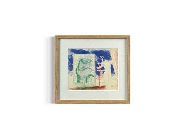 David hockney - lithografie 1977 - afbeelding 1 van  1