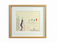 David hockney - lithografie 1977