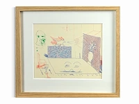 David hockney - lithografie 1977