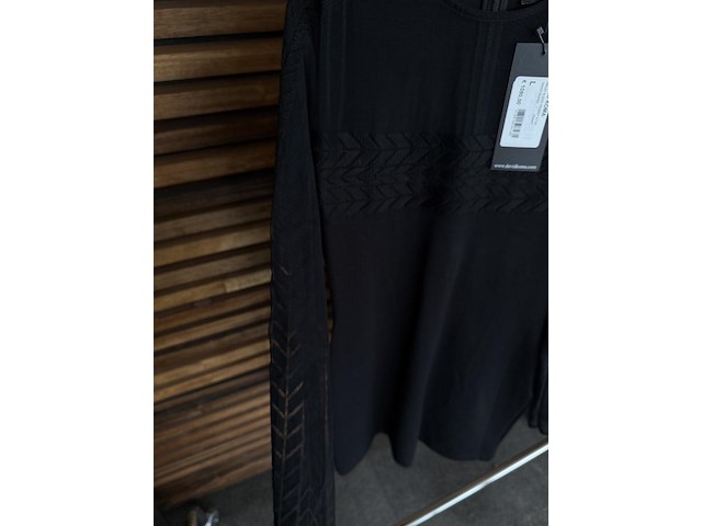 David koma jurk + bontjas - afbeelding 4 van  6